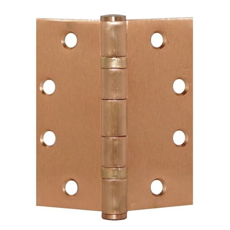 Don-Jo 4-1/2" x 4-1/2" Full Mortise Ball Bearing Square Corner Hinge BB74545639